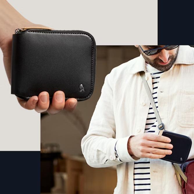 Bellroy Zip Wallet Magnetic Coin Wallet
