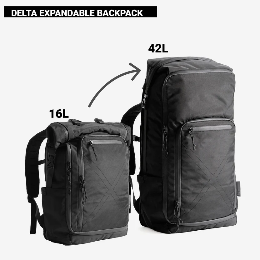 Piorama Delta 16-42L Expandable Backpack Secondary image