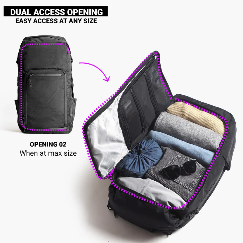 Piorama Delta 16-42L Expandable Backpack