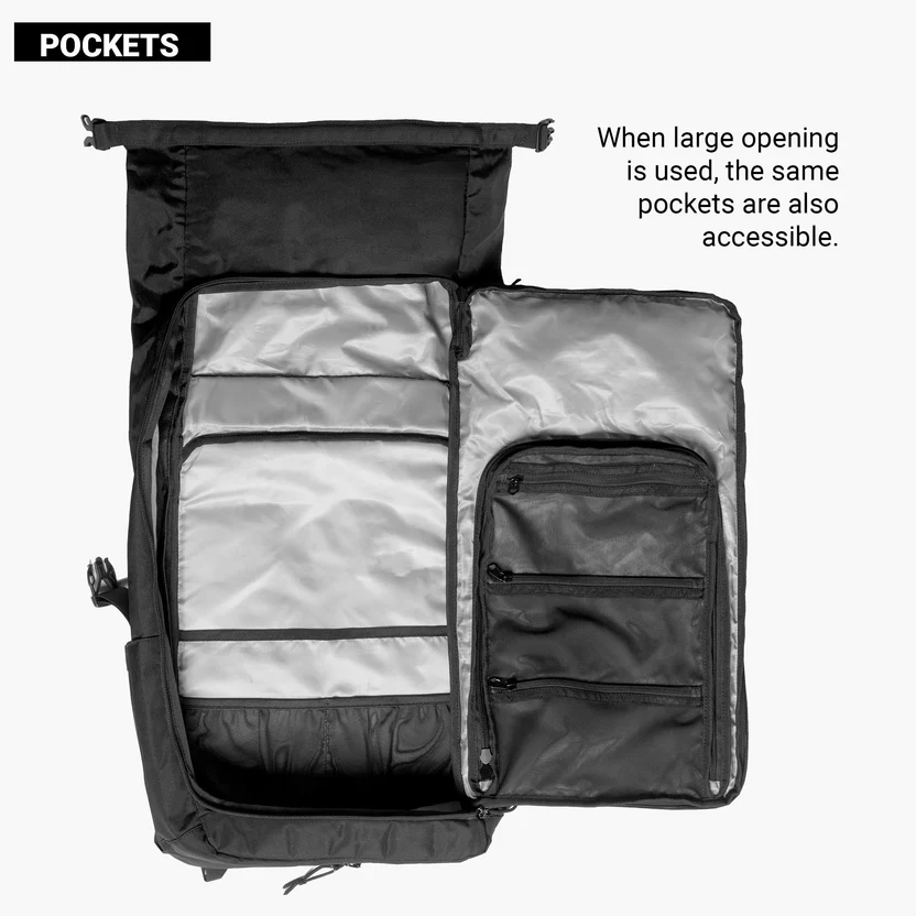 Piorama Delta 16-42L Expandable Backpack